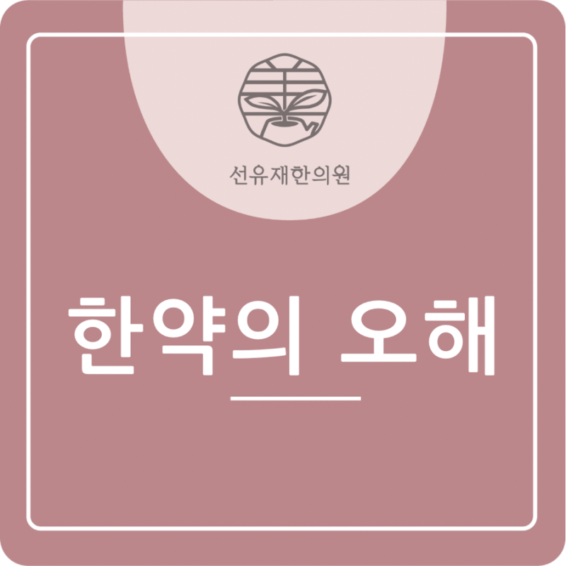 동천동 한의원 선유재에서 알려주는 한약의 오해와 진실